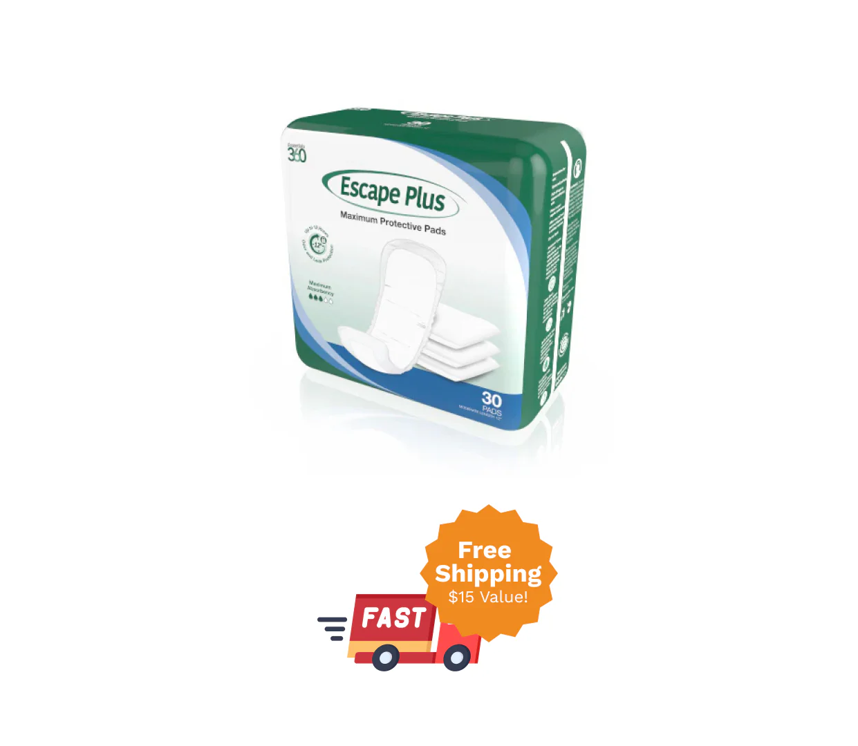 Escape Plus Bladder Protection Pads - Image 11