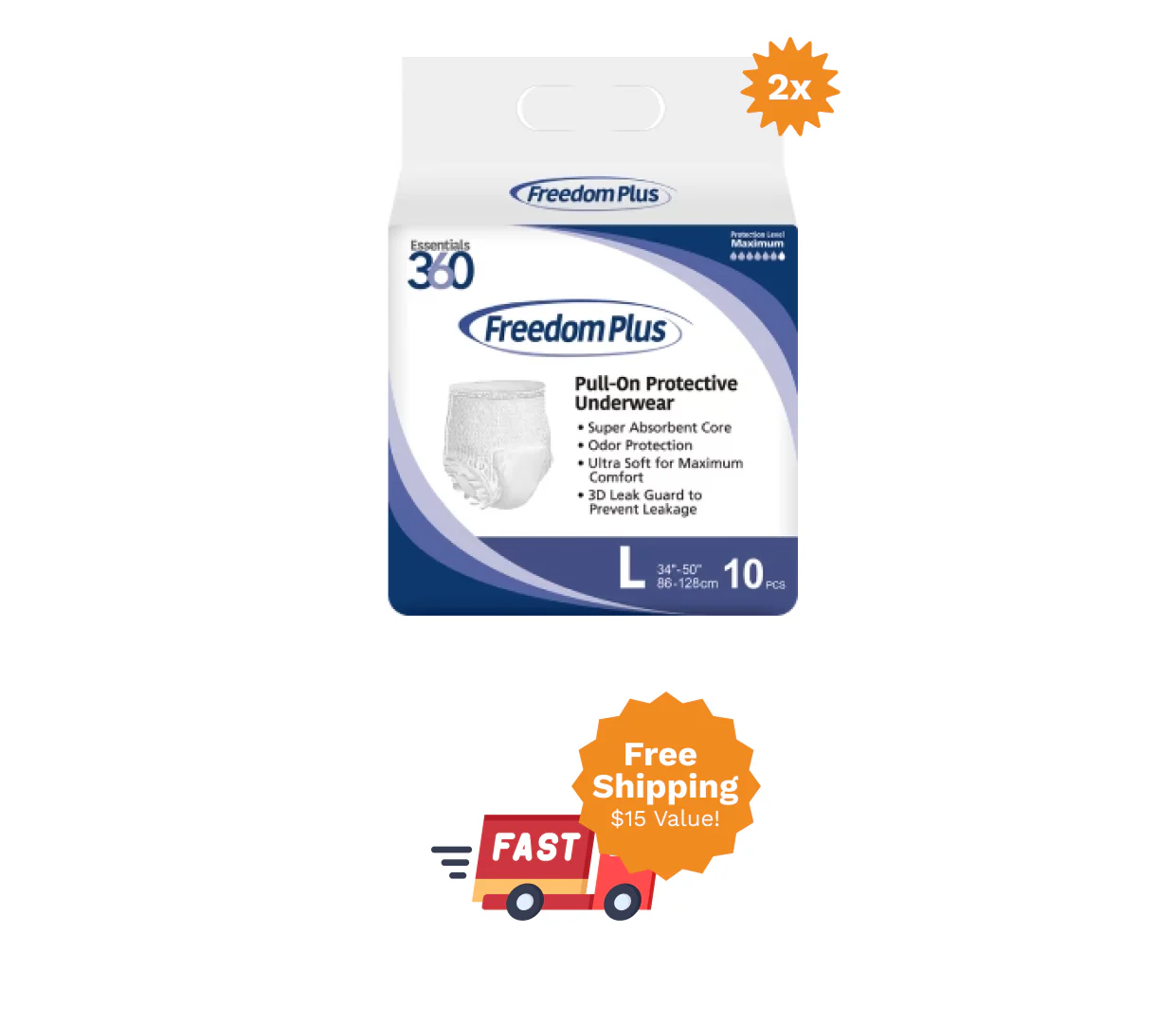 Freedom Plus Disposable Underwear -  Mailer Promo - Image 3